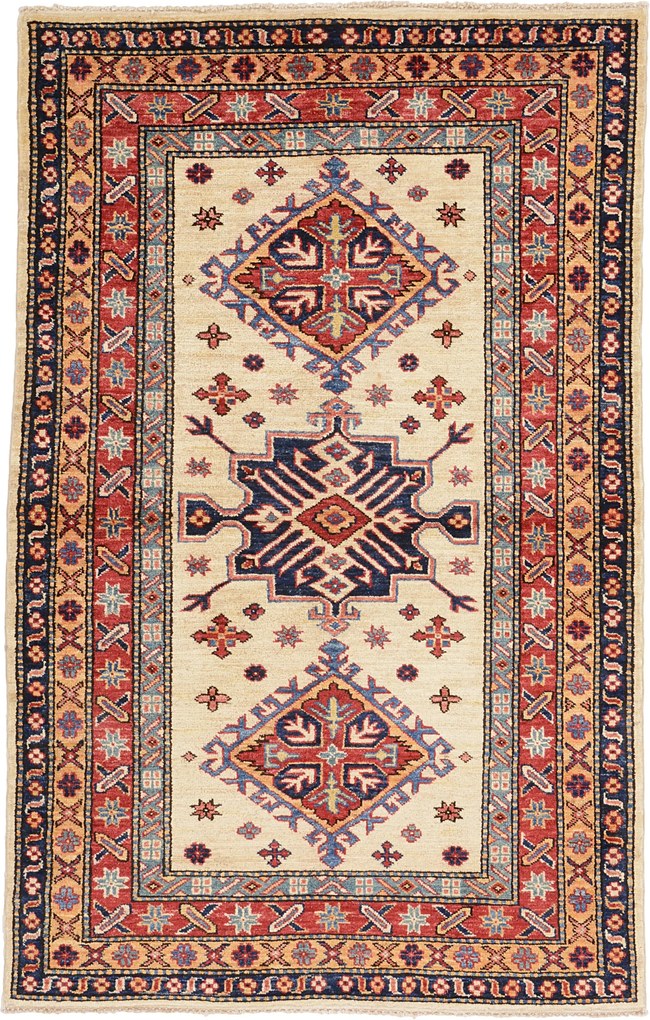 Kazak Tappeto orientale 100x160 (Pakistan) Annodato A Mano