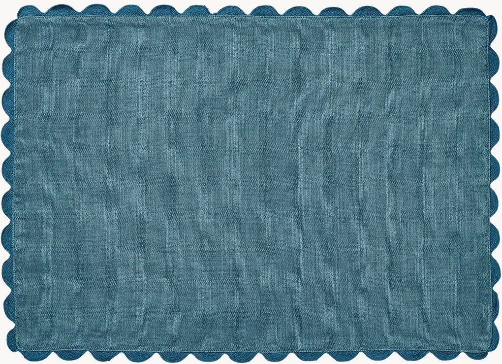 Tovaglietta americana in lino fatta a mano Willow