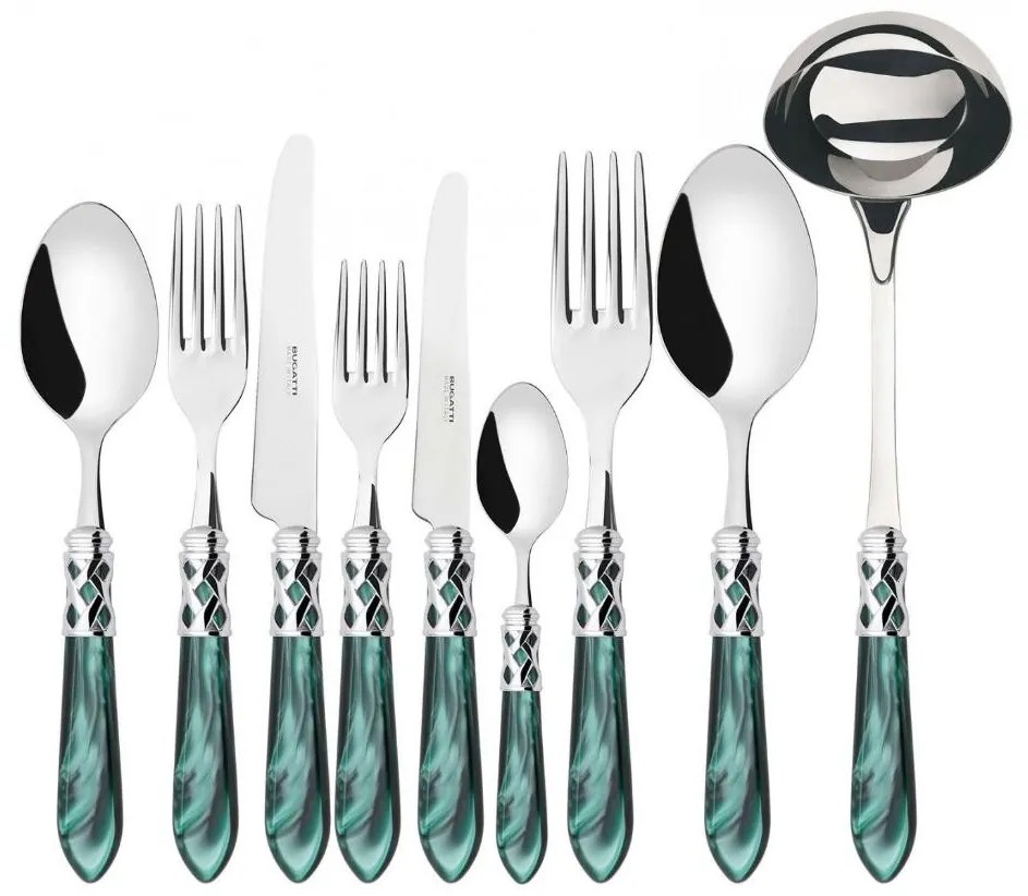 Posate Colorate Casa Bugatti - Aladdin Ghiera Cromata e Finitura