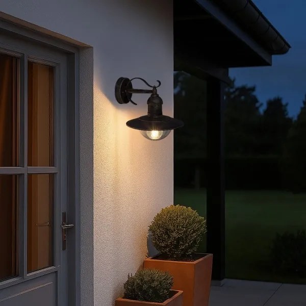 Brilagi - Applique da esterno MOLDE 1xE27/60W/230V IP44 bronzo/patina