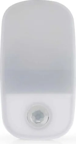 Nedis LNLW10WT - LED Luce di orientamento con sensore LED/0,55W/230V