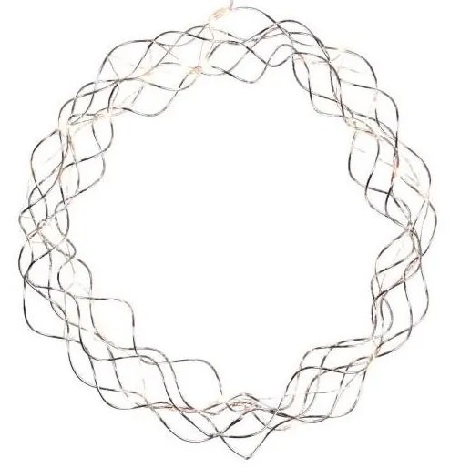Eglo 411015 - Decorazione natalizia LED CURLY 30xLED/0,064W/230V cromo lucido