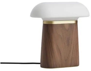 Nova Lampada da Tavolo Walnut/Opal - Woud