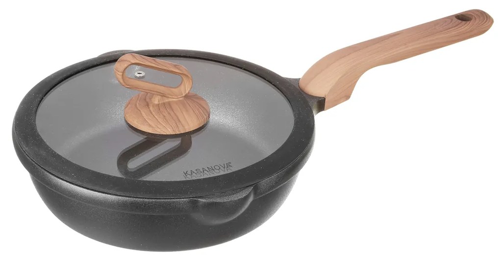Padella alta Fancy in alluminio pressofuso da 24 cm