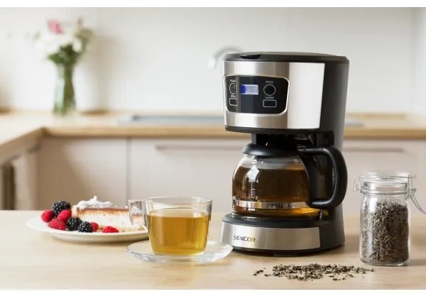 Sencor - Caffettiera a goccia con display LCD 700W/230V