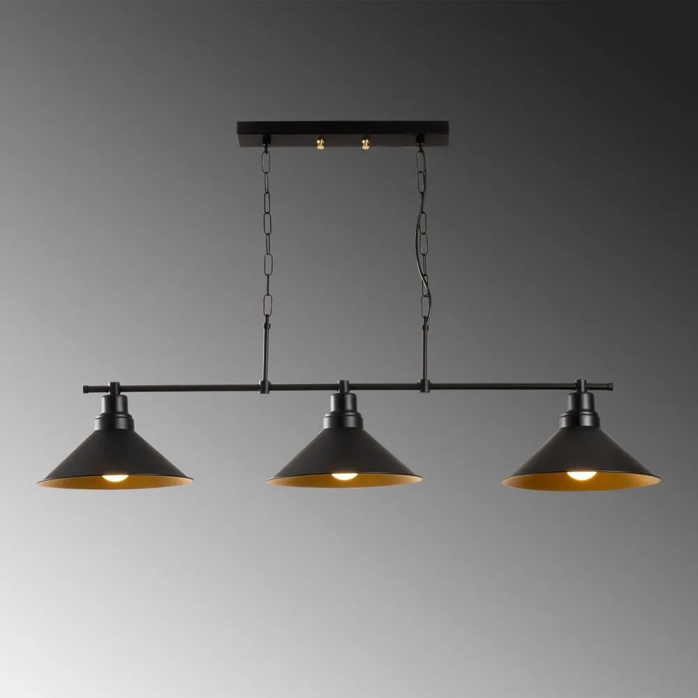 Lampadario nero Sivani – Opviq lights