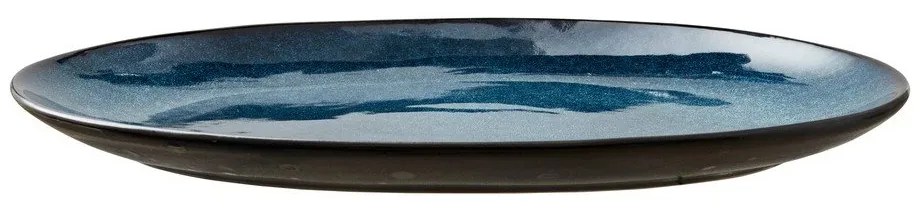 Vassoio vassoio di servizio in ceramica 25x36 cm Gastro Dark Blue/Black – Bitz