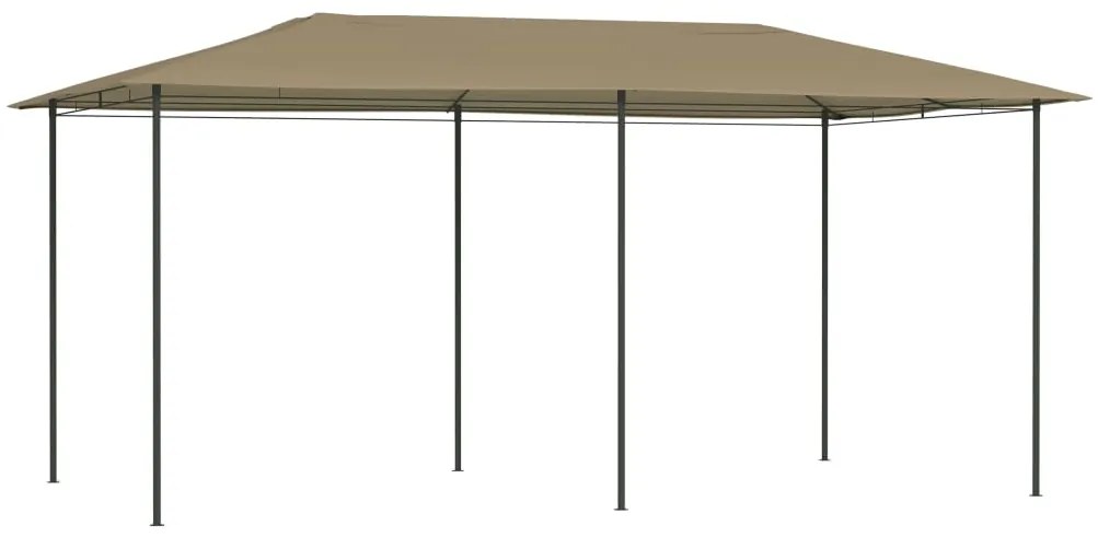 Gazebo 2,98x5,3x2,59 M Grigio Talpa 160 G/m² /