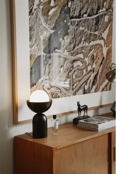 Osram - Lampada da tavolo DECOR BOWL 1xE14/25W/230V nera