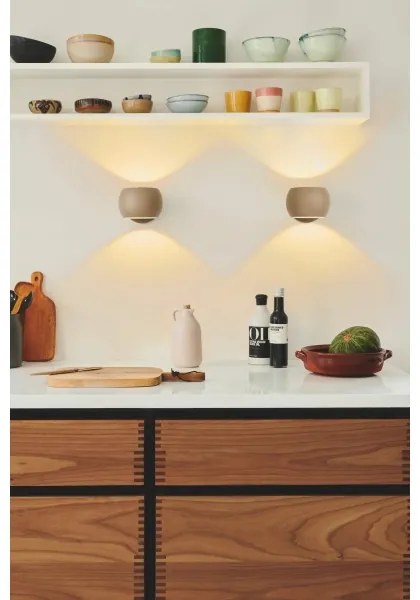 Nordlux - Faretto da parete orientabile BELIR 1xG9/5W/230V beige
