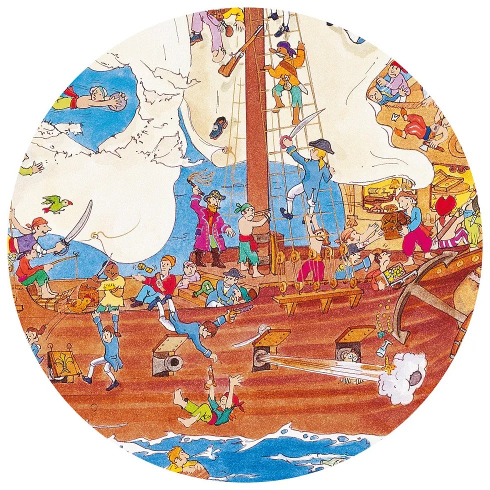 Puzzle - pirati - 100 pezzi