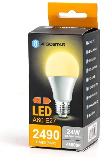Lampadina LED A60 E27/24W/230V 3000K - Aigostar