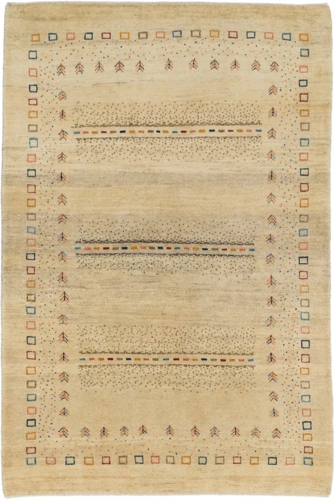 Gabbeh Tappeto persiano 130 x 190 (Iran) Annodato A Mano