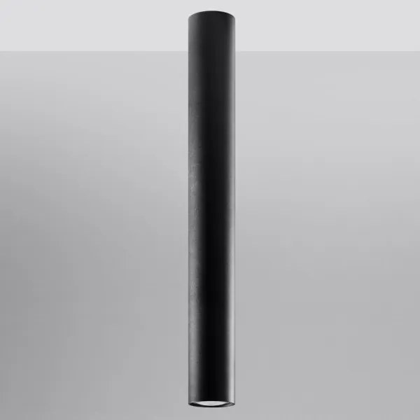 Sollux SL.1003 - Faretto LAGOS 1xGU10/10W/230V 60 cm nero