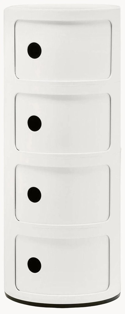 Contenitore di design con 4 cassetti Componibili, alt. 77 cm