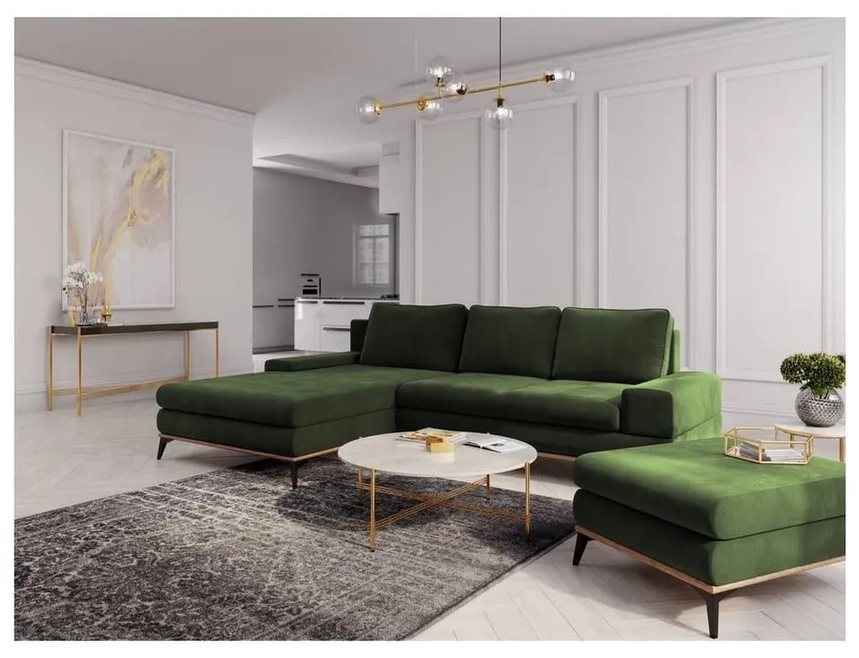 Pouf verde in bottiglia Planet - Windsor &amp; Co Sofas