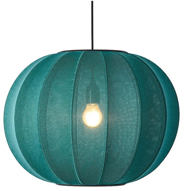 Made By Hand - Knit-Wit 45 Round LED Lampada a Sospensione Seagrass Made By Hand