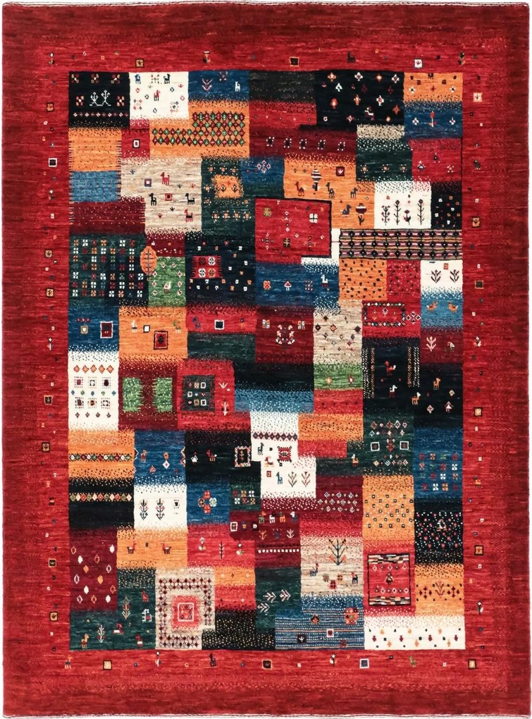 Loribaft Tappeto 150 x 200 (Iran) Annodato A Mano