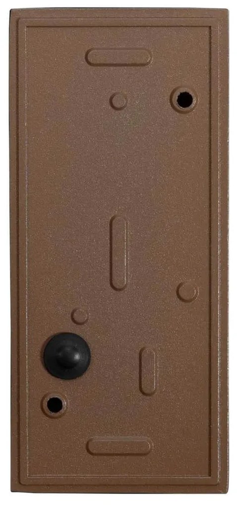 Applique da Esterno Bidirezione IP65 GU10 Stondata Corten - Mattone