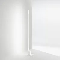 Piantana Contemporanea Syncro Metallo Bianco Led Integrato 30W