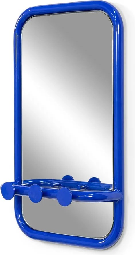 Pannello appendiabiti blu in metallo 35x60x11 cm Retro – Spinder Design