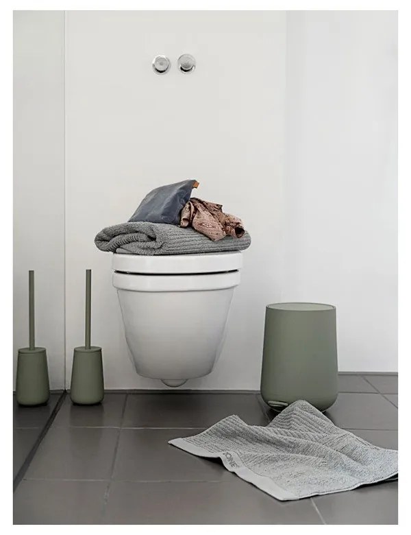 Asciugamano in cotone verde 50x100 cm - Zone