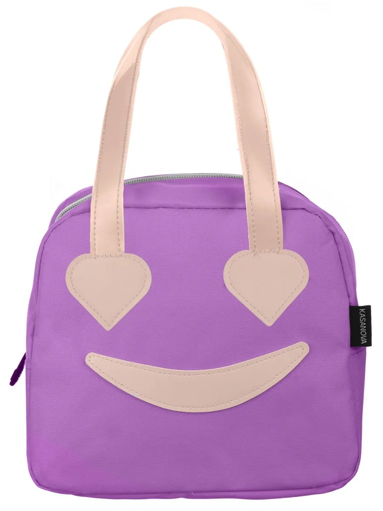 Borsa termica porta pranzo sorriso viola 6,5 L Cooler