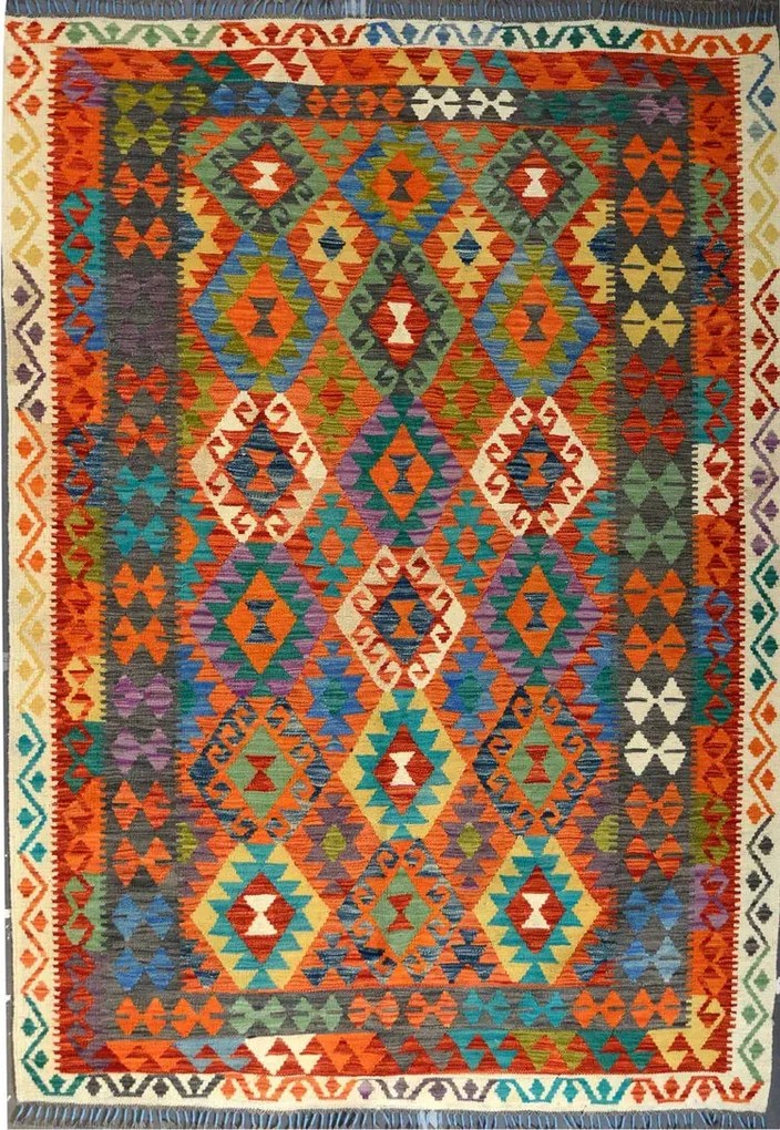 Kilim Tappeto orientale 230 x 180 (Afghanistan)