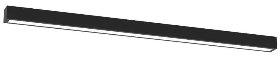 Plafoniera LUNGO T8 1xG13/18W/230V nera