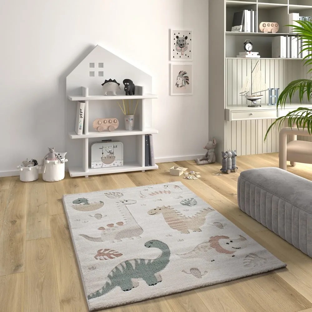 Tappeto per bambini beige 120x170 cm Clown – Universal