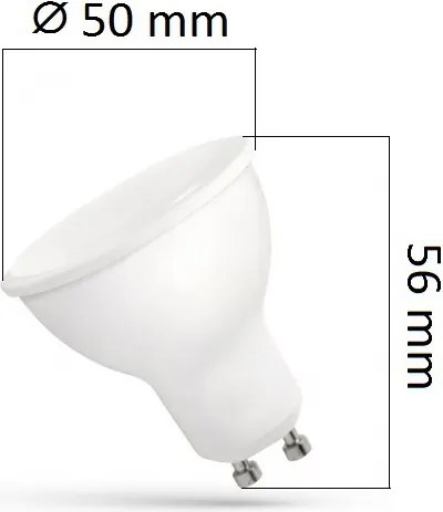 Lampadina LED GU10/6W/230V 4000K