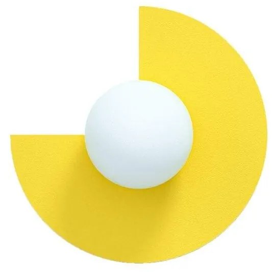 Swedish Ninja - Candy Big Circle 270 S Applique da Parete Sunshine Yellow Swedish Ninja