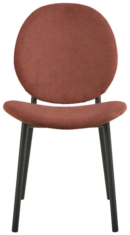 Sedia da pranzo color terracotta Cliff – Actona