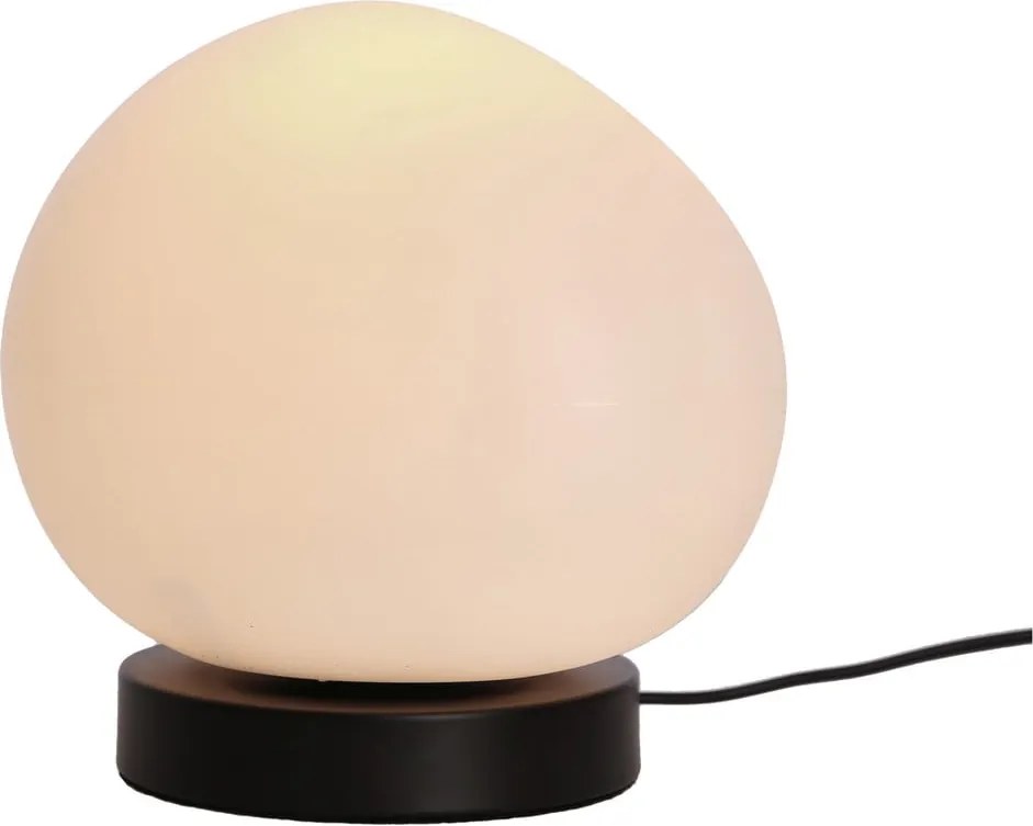 Lampada da tavolo bianca e nera (altezza totale 19 cm) Stones – Candellux Lighting