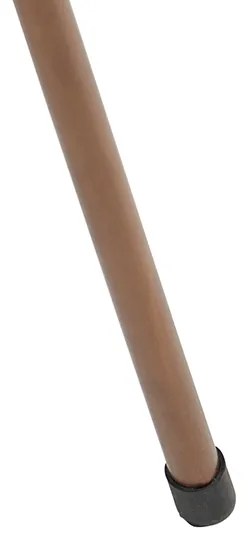 Lampada da terra moderna a treppiede in rame - Redo