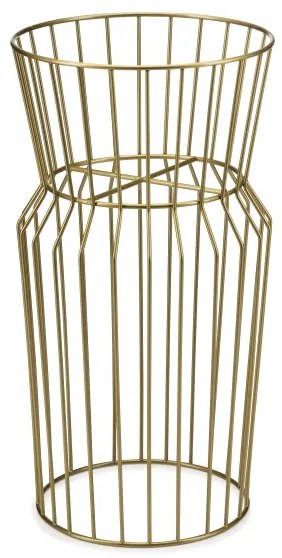 Portafiori 50x26 cm oro