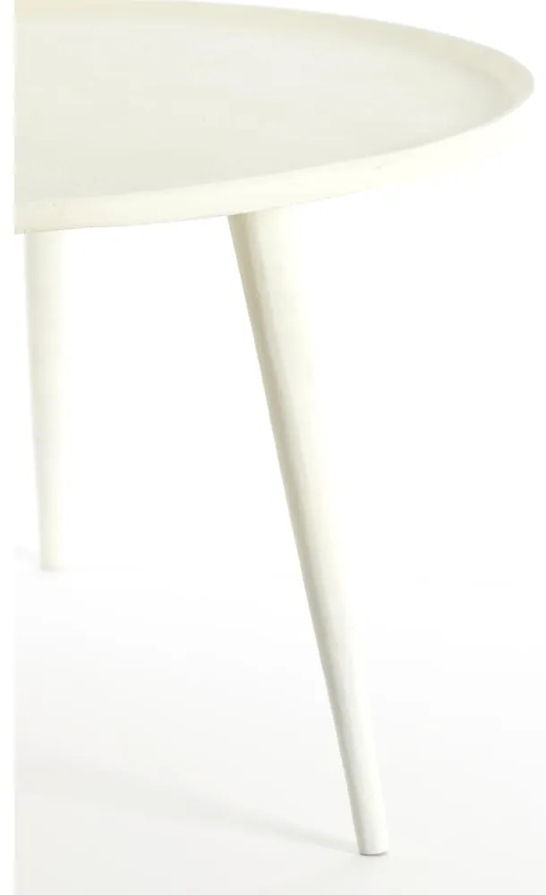 Tavolino rotondo in metallo ø 59 cm Babina - Light &amp; Living