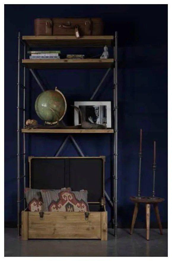 Biblioteca , altezza 2 m Iron - Dutchbone