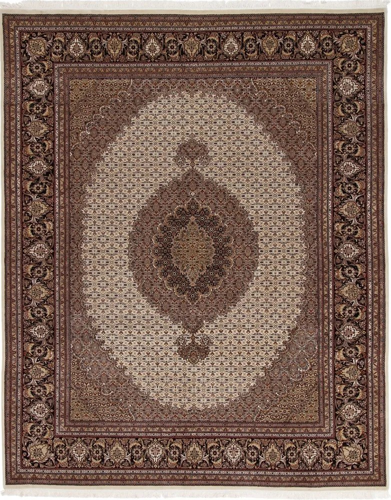 Tabriz Tappeto orientale 250x310 Rosa (Indian) Annodato A Mano