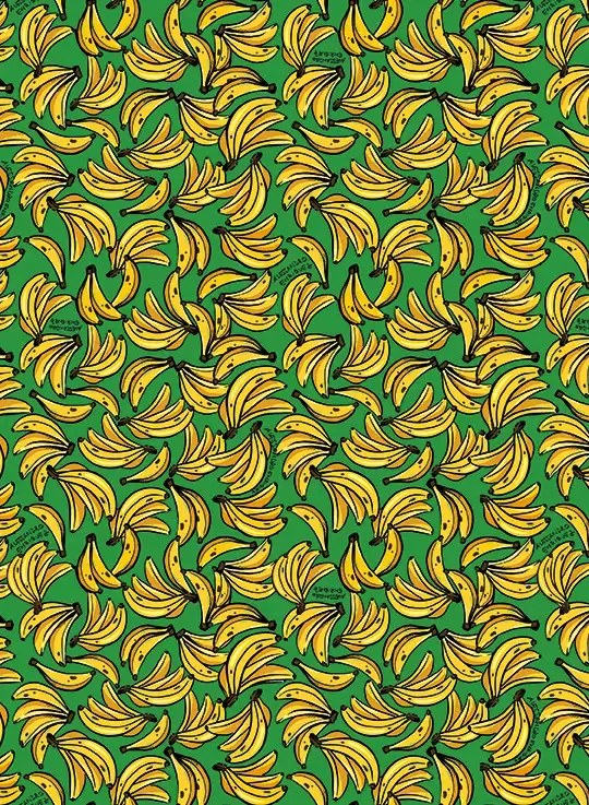 Jannelli & Volpi Carta da parati Banane - 25541
