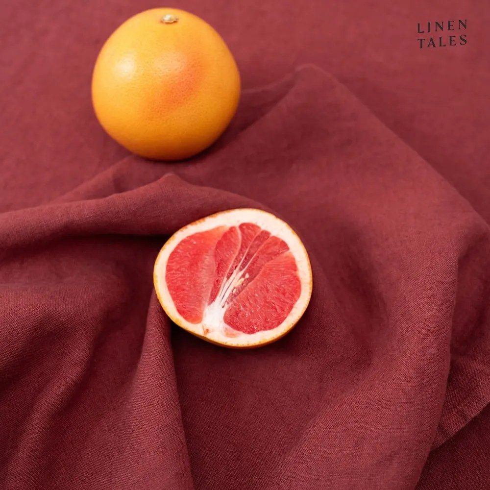 Strofinaccio in lino 45x65 cm Marsala – Linen Tales