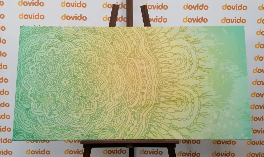 Stampa su tela – Mandala decorativa