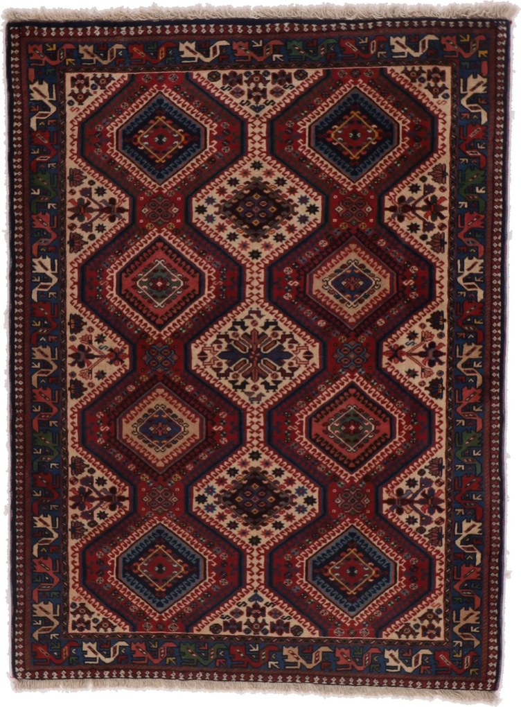 Yalameh Tappeto persiano 110 x 140 (Iran) Annodato A Mano