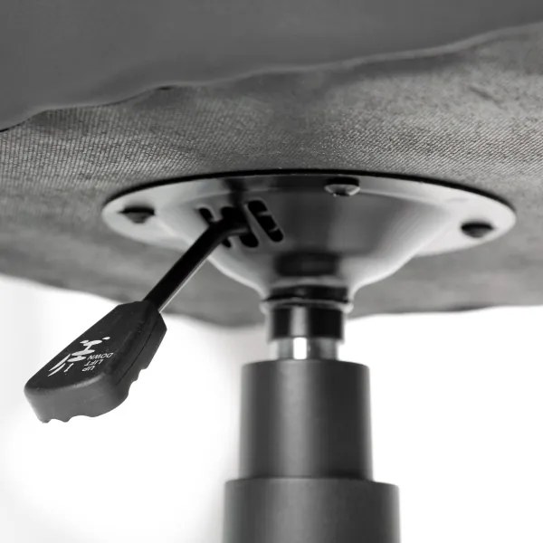 Sedia da gioco VARR Zolder nero/rosso