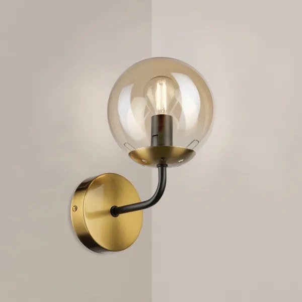 Brilagi - Lampada da parete MALIVA 1xE14/15W/230V oro