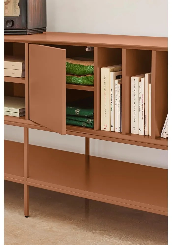 Mobile TV nero 220x74x45 cm Platt – Teulat