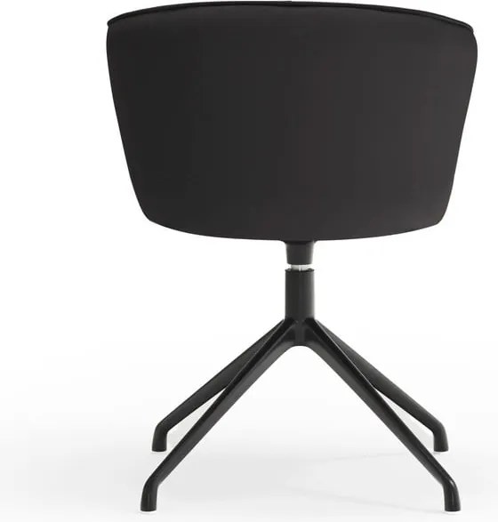 Set di sedie da pranzo nera in imbottito 2 pz Add – Teulat