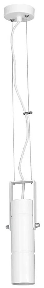 Lampadario a sospensione con filo IMPLODE 1xGU10/8W/230V bianco