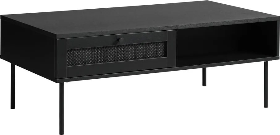Tavolino nero 60x110 cm Pensacola - Unique Furniture