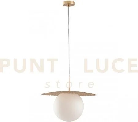Lampadario a sospensione chaplin oro 1 luce attacco e27 45x45x159,8...